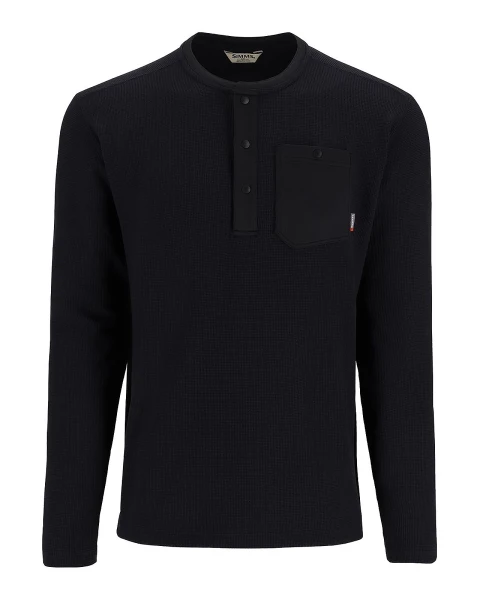 Highline Henley, kolor: 001 - Black