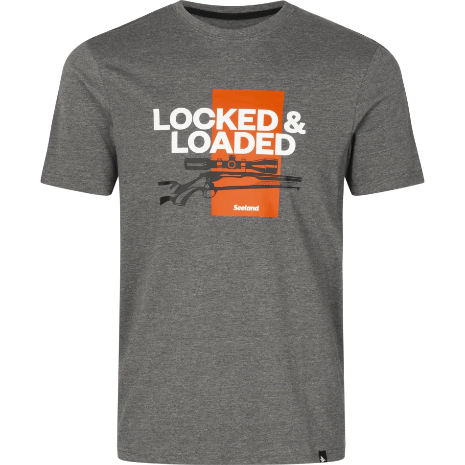 Seeland Loaded T-Shirt, kolor: Grey Melange