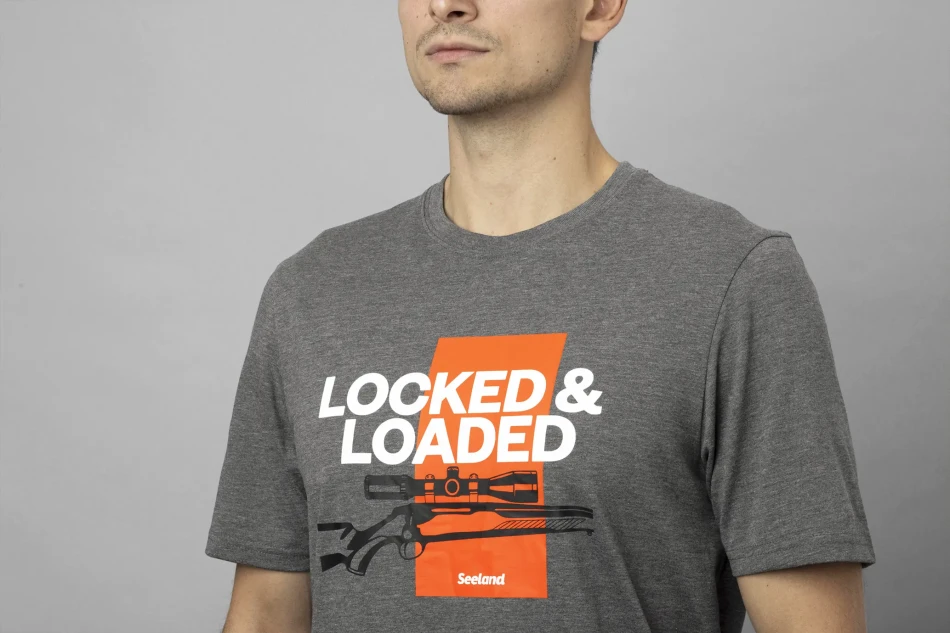 Seeland Loaded T-Shirt, kolor: Grey Melange