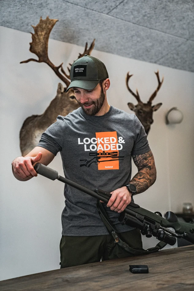 Seeland Loaded T-Shirt, kolor: Grey Melange