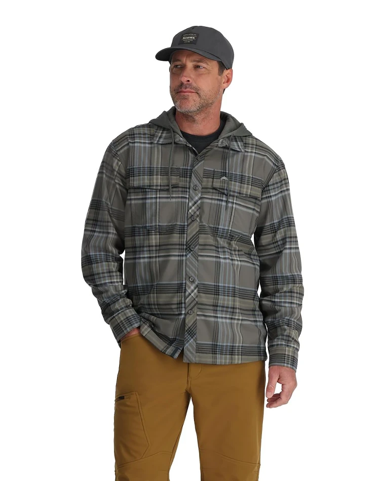 Coldweather Hoody, kolor: 1272 - Gunmetal Neo Plaid