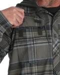 Coldweather Hoody, kolor: 1272 - Gunmetal Neo Plaid