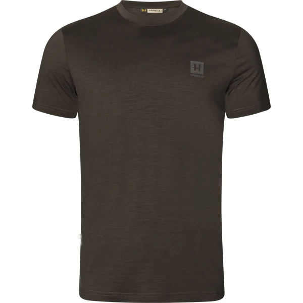 Harkila Base All Season S/S T-Shirt, kolor: Shadow Brown