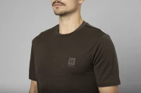 Harkila Base All Season S/S T-Shirt, kolor: Shadow Brown