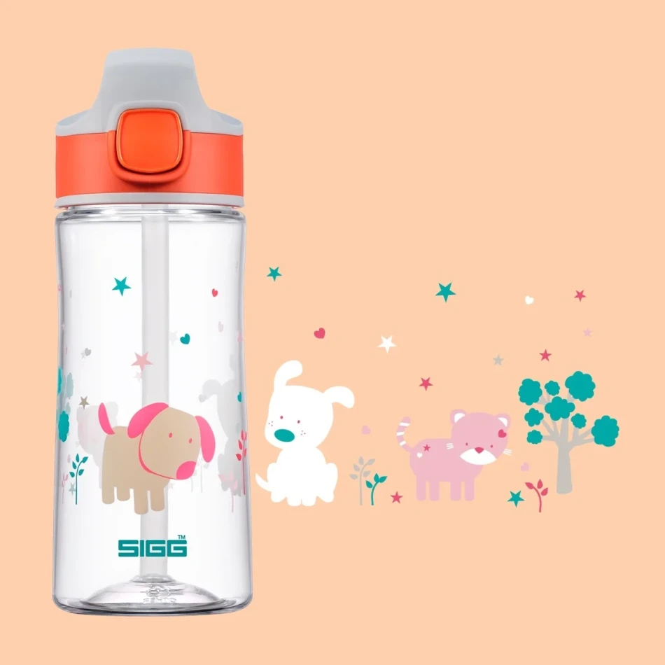 SIGG Miracle Kids Tritan 0,45 L, kolor: Puppy Friend