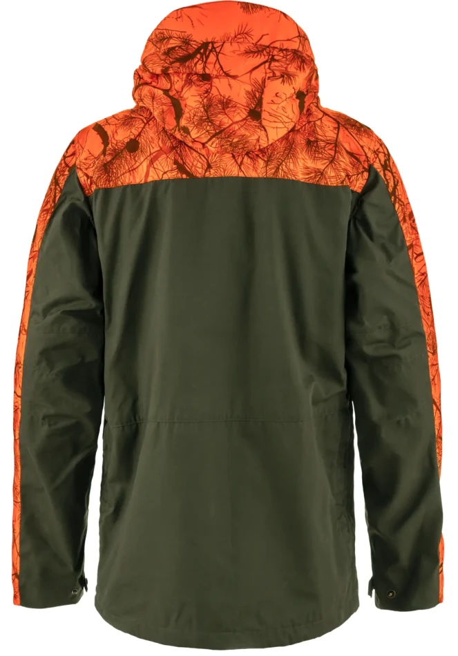 Fjallraven Drev Hybrid Jacket, kolor: 662-261 - Deep Forest-Orange Multi Camo