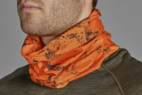 Seeland Neck Gaiter 2-pack, kolor: Pine green/InVis orange blaze