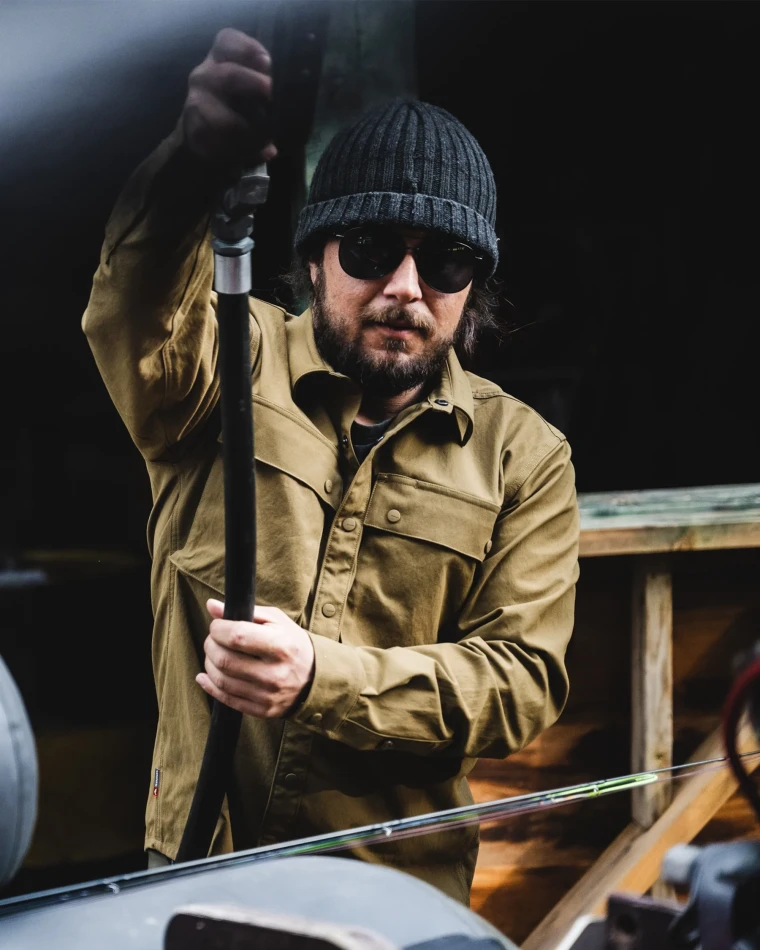 Lodge Work Shirt, kolor: 1211 - Driftwood