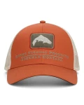 Double Haul Icon Trucker, kolor: 800 - Simms Orange