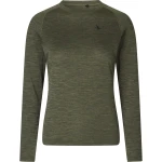 Seeland Active L/S T-shirt Women, kolor: Pine Green