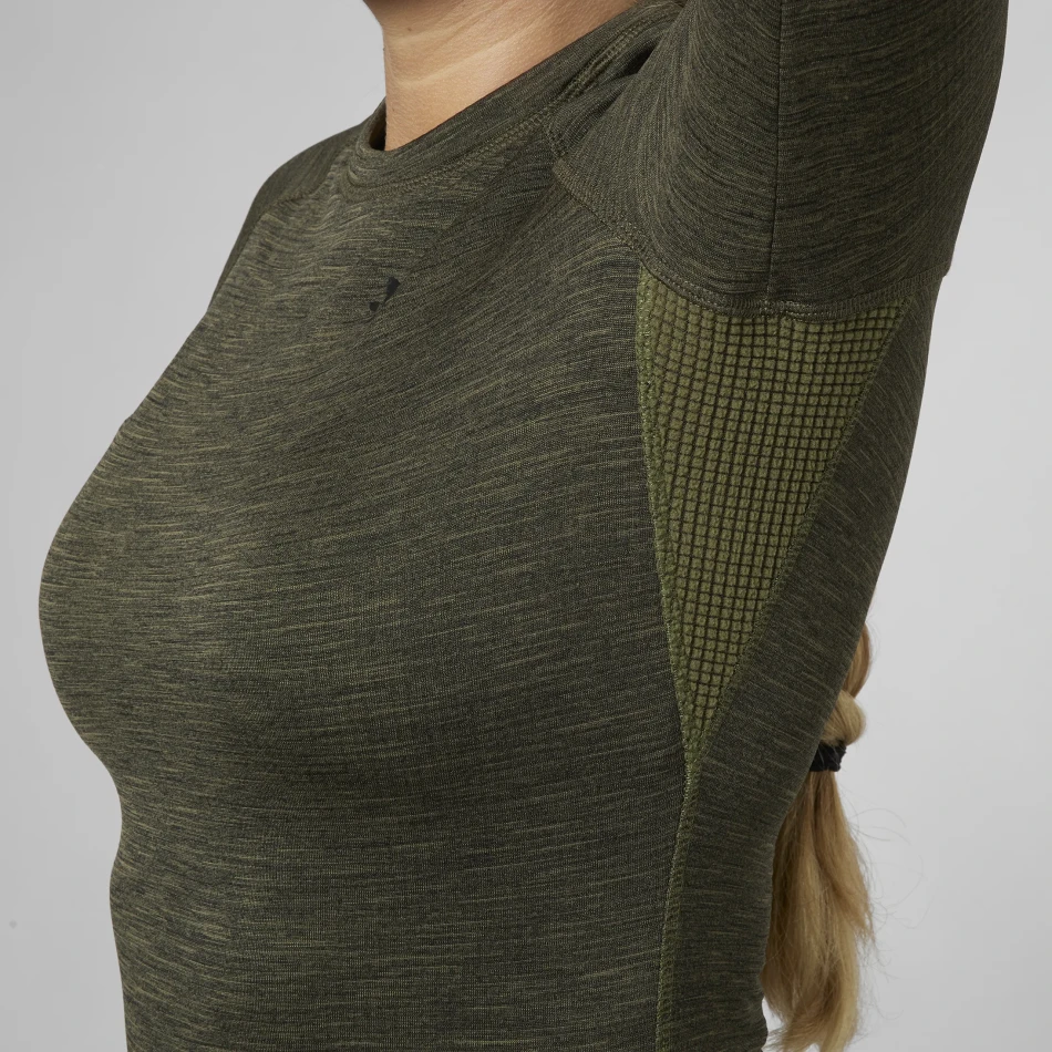 Seeland Active L/S T-shirt Women, kolor: Pine Green