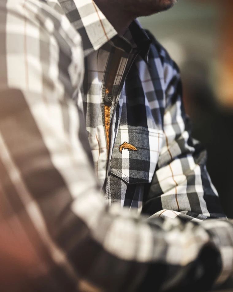 Coldweather LS Shirt, kolor: 1271 - Gunmetal Logan Plaid