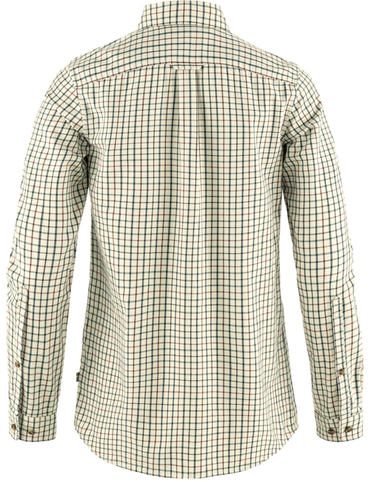 Fjallraven Sormland Lite Flannel Shirt W, kolor: 113-555 - Chalk White-Dark Navy