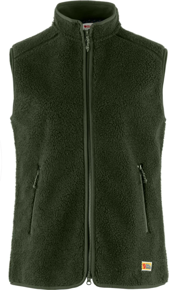 Fjallraven Vardag Pile Fleece Vest, kolor: 662 - Deep Forest