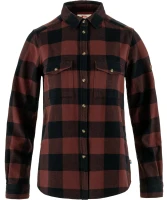 Fjallraven Ovik Heavy Flannel Shirt W, kolor: 555-352 - Dark Navy-Maroon