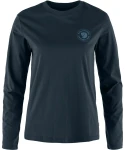 Fjallraven 1960 Logo T-shirt LS W, kolor: 555 - Dark Navy