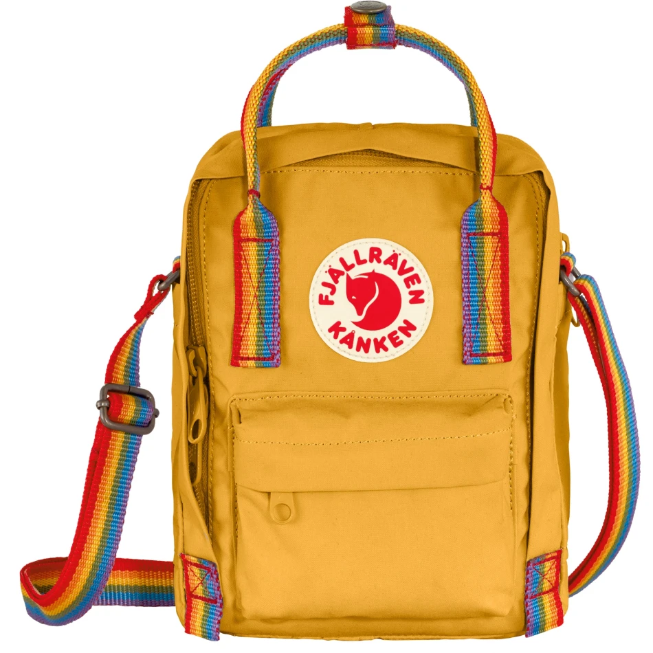Kanken Rainbow Sling, kolor: 160-907 - Ochre-Rainbow