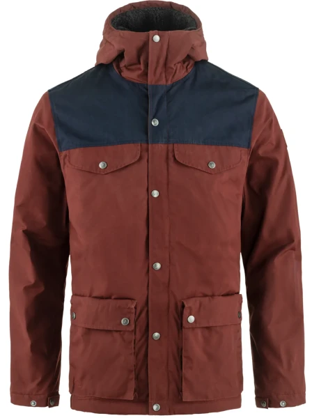 Fjallraven Greenland Winter Jacket, kolor: 352-555 Maroon-Dark Navy