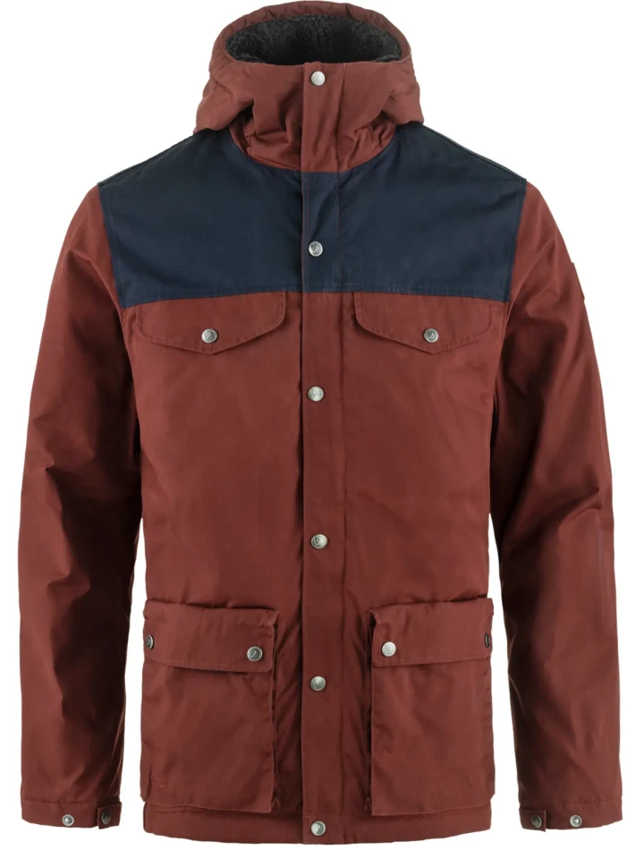 Fjallraven Greenland Winter Jacket, kolor: 352-555 Maroon-Dark Navy