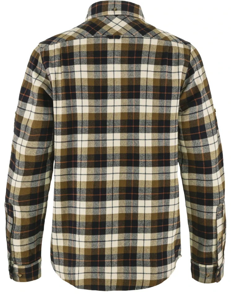Fjallraven Singi Heavy Flannel Shirt, kolor: 113-555 - Chalk White-Dark Navy
