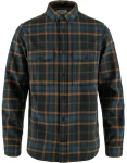 Ovik Twill Shirt, kolor: 555-230 - Dark Navy-Chestnut