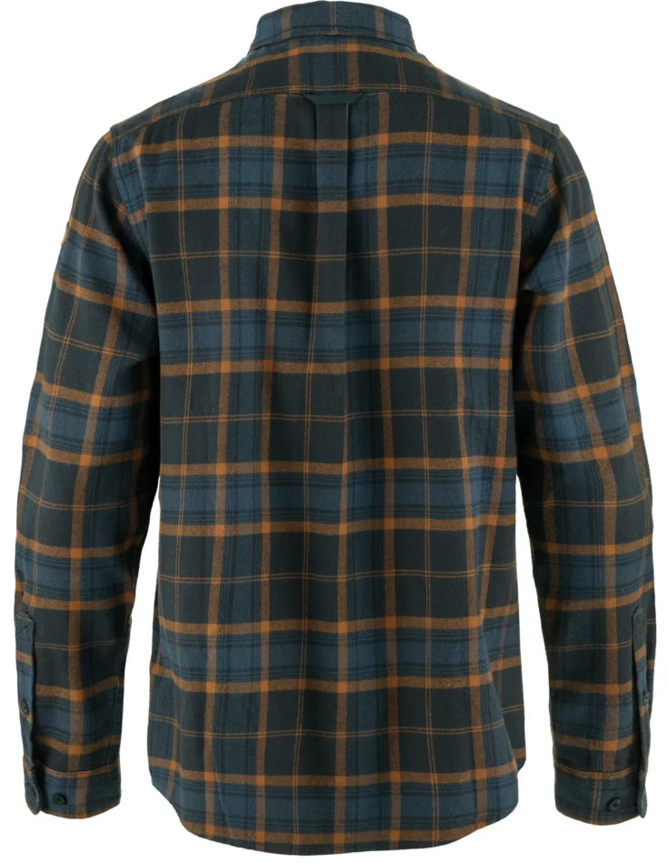 Ovik Twill Shirt, kolor: 555-230 - Dark Navy-Chestnut