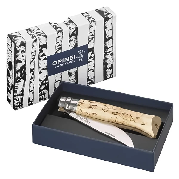 Opinel No. 08 Sampo Curly Birch