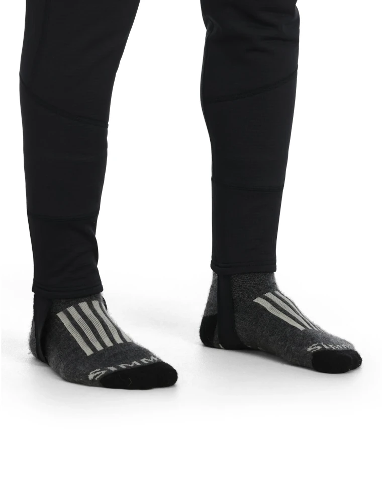 Fleece Midlayer Bib, kolor: 001 - Black - zdjęcie poglądowe