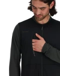 Fleece Midlayer Bib, kolor: 001 - Black - zdjęcie poglądowe