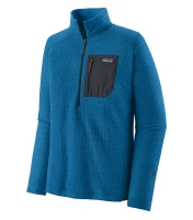 Men's R1 Air zip-Neck, kolor: Endless Blue