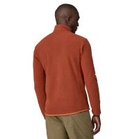 Men's R1 Air zip-Neck, kolor: Burnished Red