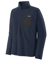 Men's R1 Air zip-Neck, kolor: New Navy