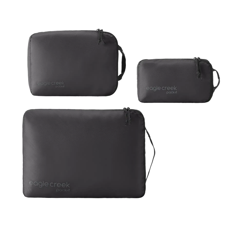 Eagle Creek Isolate Pack It Cube Set XS/S/M, kolor: Black