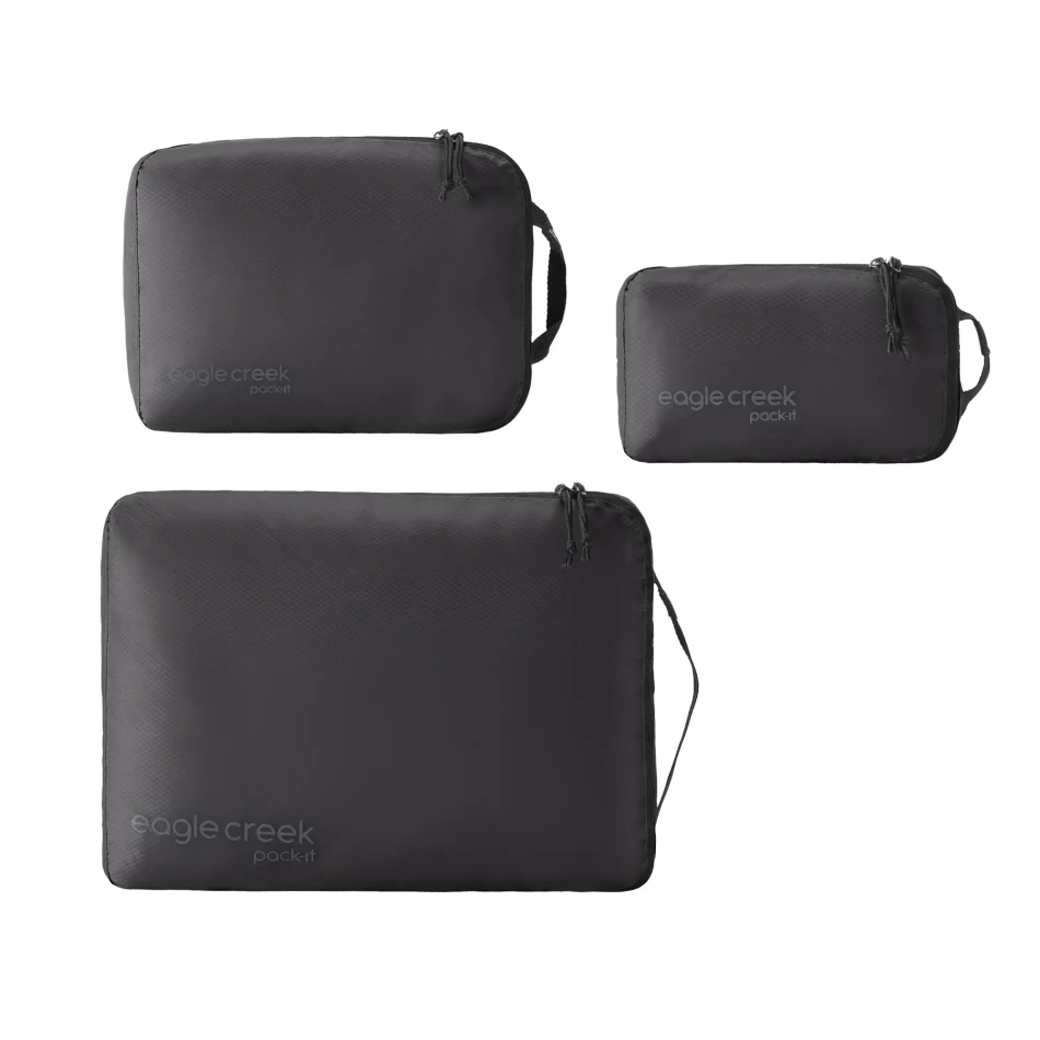 Eagle Creek Isolate Pack It Cube Set XS/S/M, kolor: Black