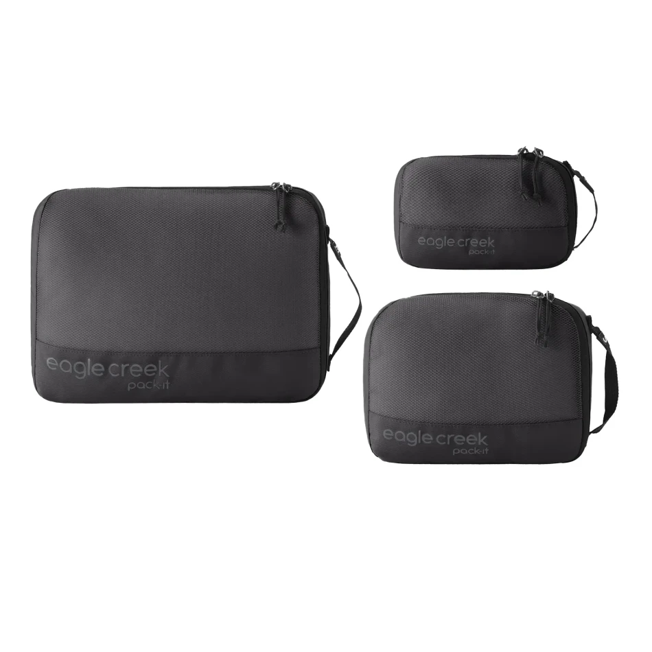Eagle Creek Reveal Cube Set XS/S/M, kolor: Black
