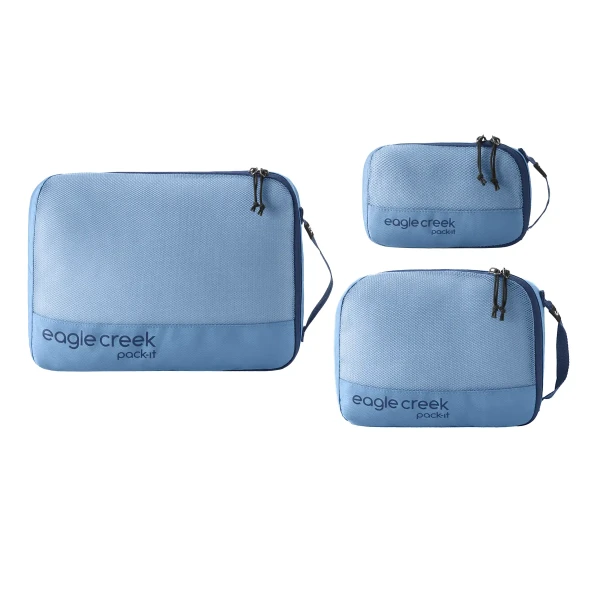 Eagle Creek Reveal Cube Set XS/S/M, kolor: Blue Dawn