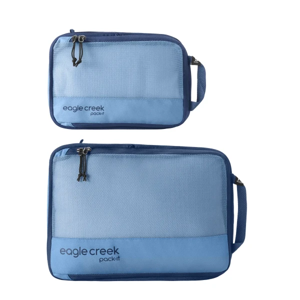 Eagle Creek Reveal Compression Cube Set, kolor: Blue Dawn