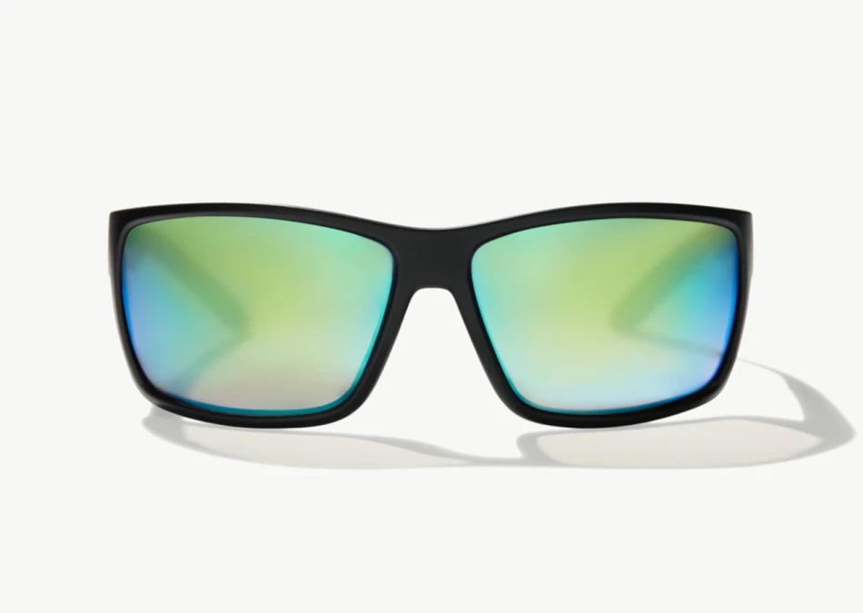 Bales Beach Matte Black, kolor: Green Mirror Glass