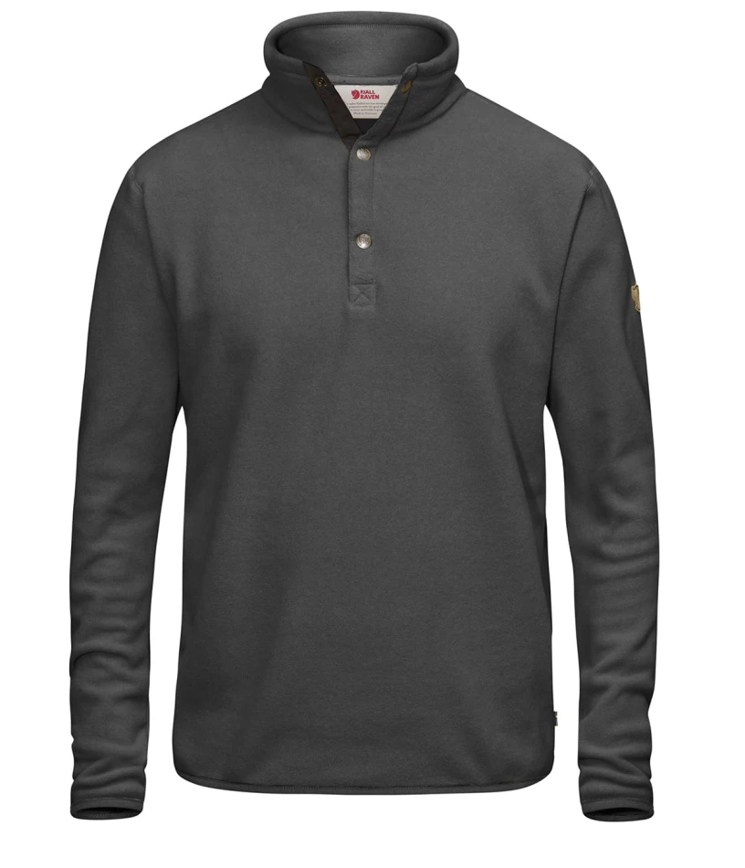 Ovik Fleece Sweater, kolor: 030 Dark Grey.