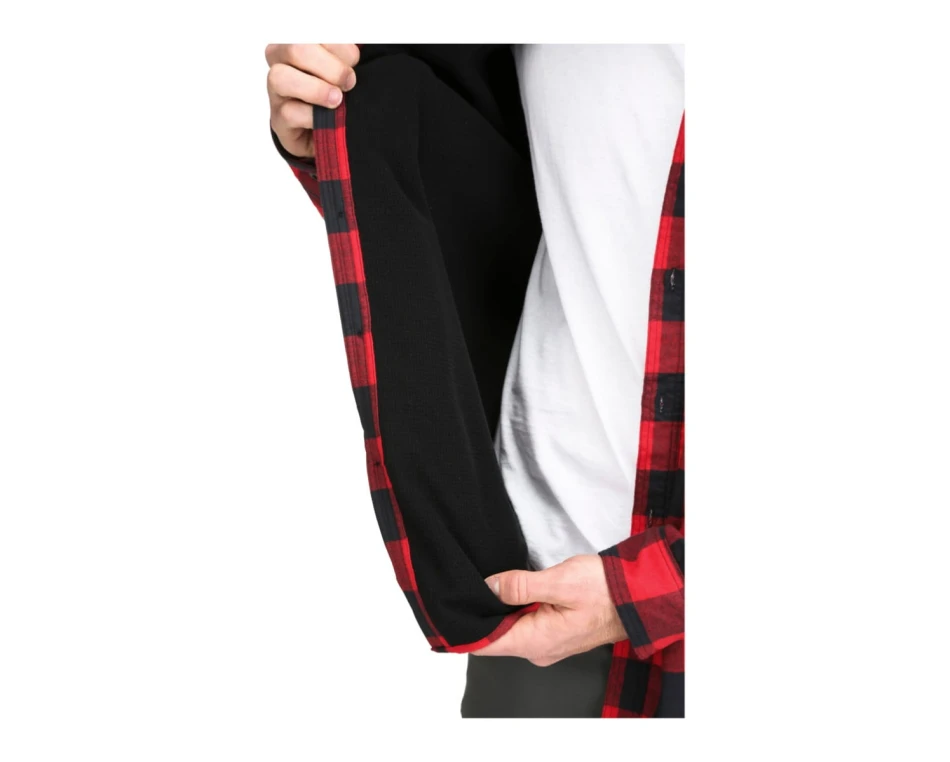 Coldweather LS Shirt, kolor: 615 - Red Buffalo Plaid