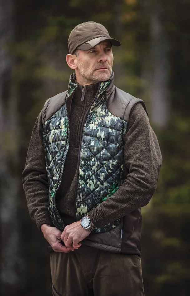 Deerhunter Cumberland Quilted Waistcoat.