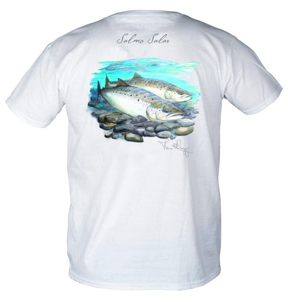 Simms Weiergang Atlantic Salmon, kolor: 100 - White