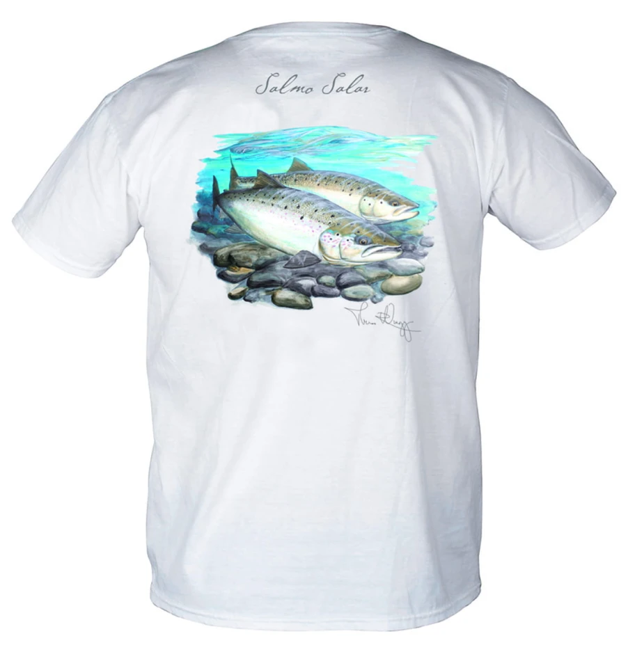Simms Weiergang Atlantic Salmon, kolor: 100 - White
