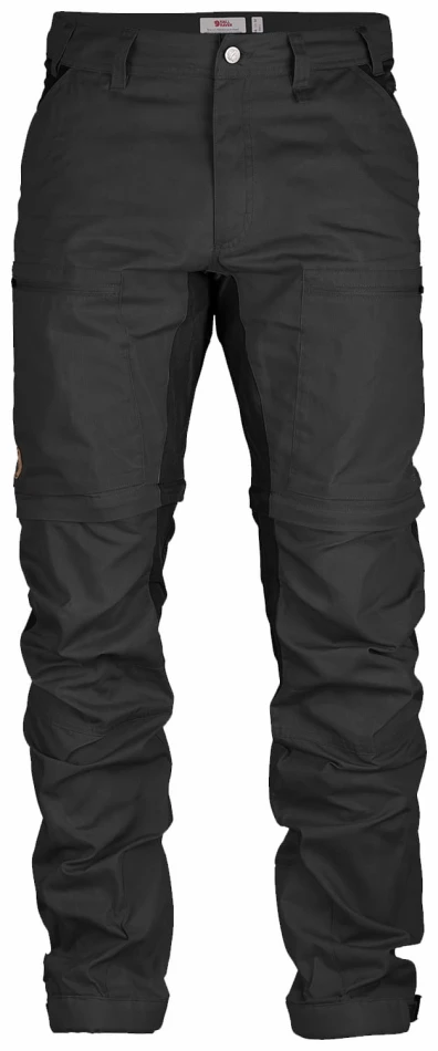 Fjallraven Abisko Lite Trekking Zip-Off Trousers, kolor: 030-550 - Dark Grey-Black