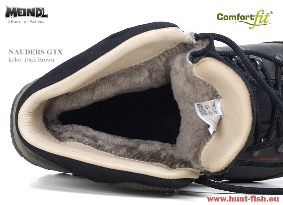 Uwaga: zdjęcie wersji męskiej - Nauders GTX w kolorze 46 - Dark Brown.