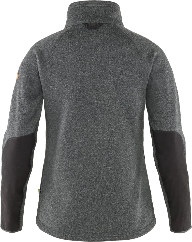 Ovik Fleece Zip Sweater W, kolor: 030 - Dark Grey