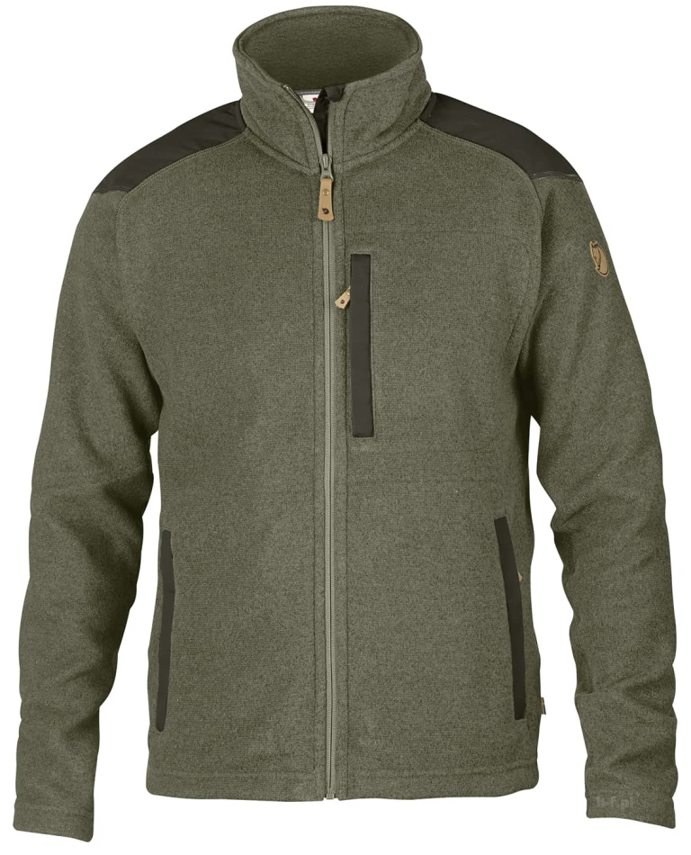Fjallraven Buck Fleece, kolor: 625-662 - Laurel Green-Deep Forest