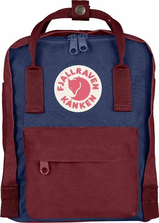 Fjallraven Kanken Mini, kolor: 540-326 - Royal Blue/Ox Red.