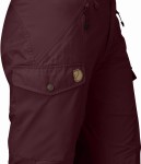 Fjallraven Nikka Curved Trousers Curved W, kolor: 356 - Dark Garnet
