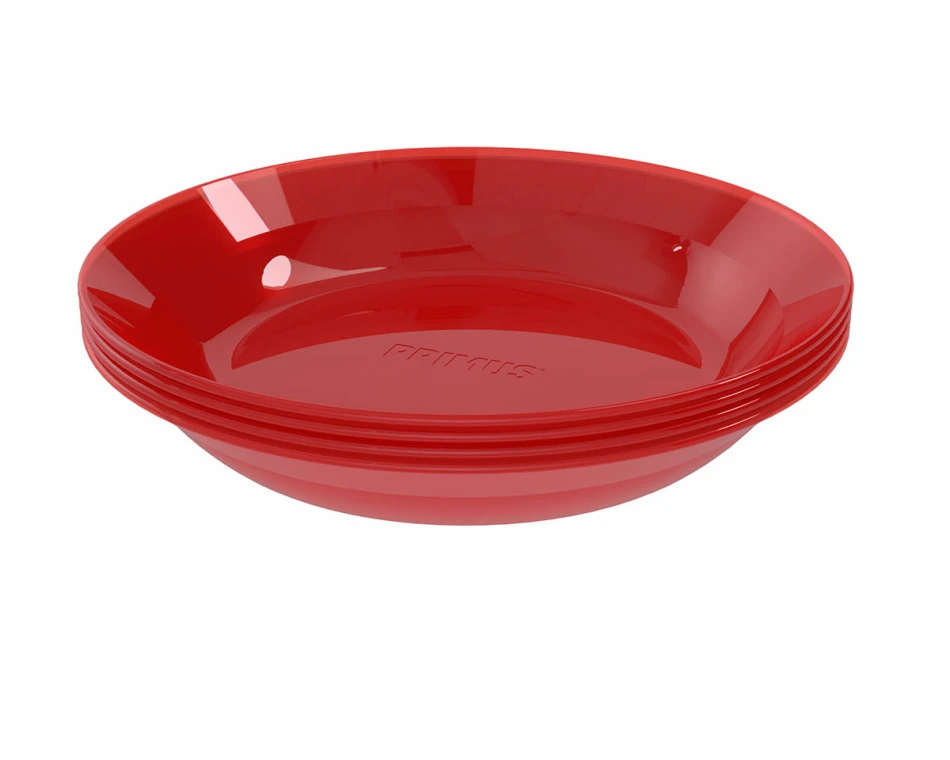 Campfire Plate Lightweight, kolor: barn red